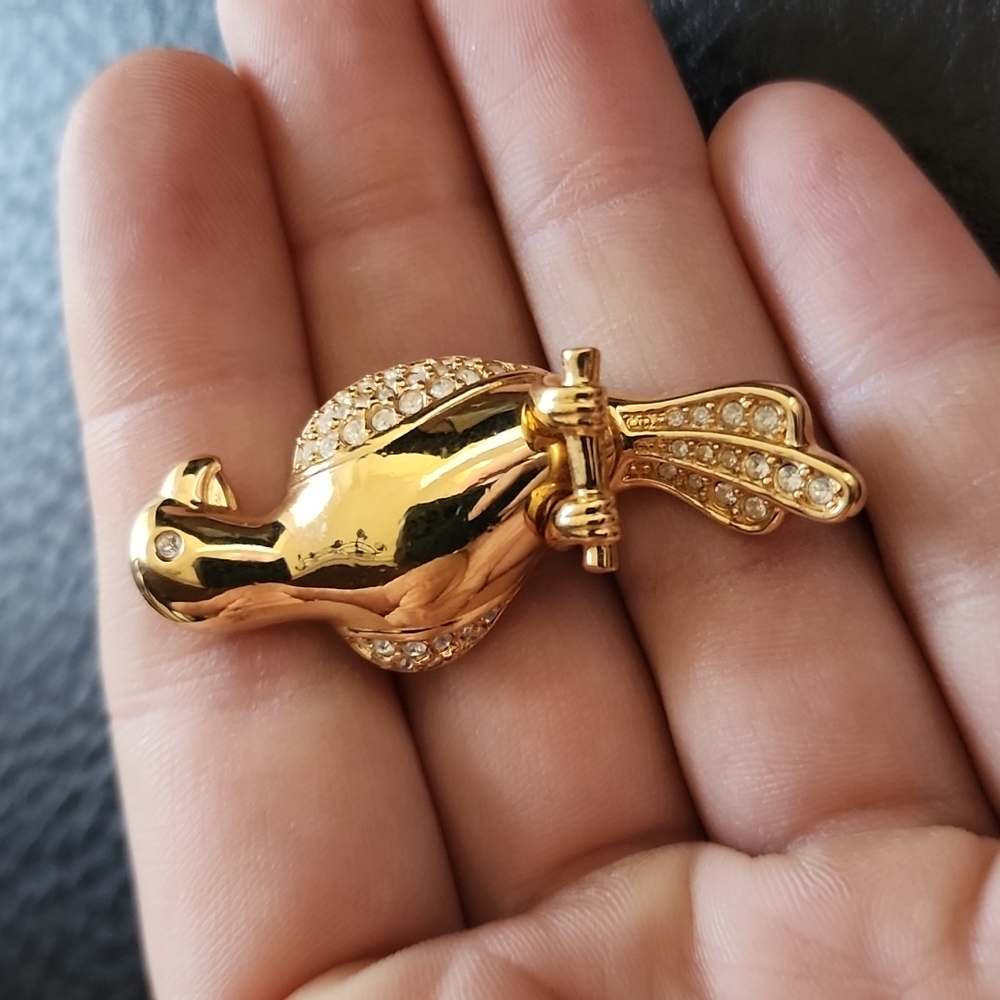 VTG Swarovski brooch